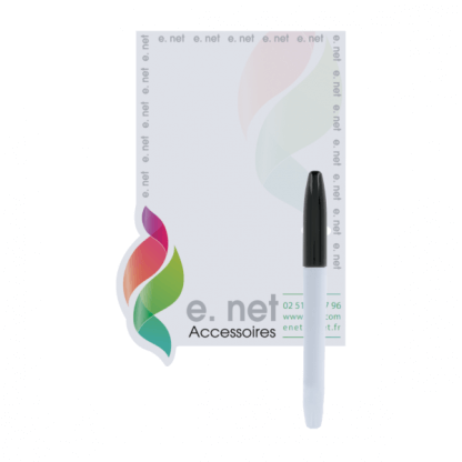 Tableau Blanc Magnétique Avec Marqueur à Votre Forme En PVC MEMO MAGNET A6