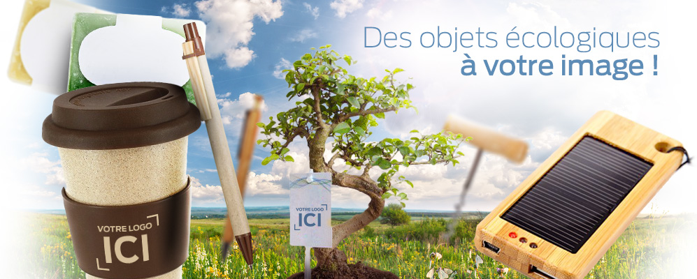 Objets publicitaires écologiques et durables - Vertlapub Vertlapub - Objets publicitaires écologiques
