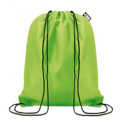 Gym Bag En PET Recyclé 110g SHOOPPET Vert Anis