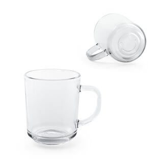 Mug Personnalisé Avec Smiley En Verre 200ml SOFFY