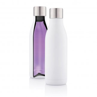 Bouteille personnalisée Isotherme En Acier Inoxydable Avec Stérilisateur UV 500ml STERINOX Ouverte UV