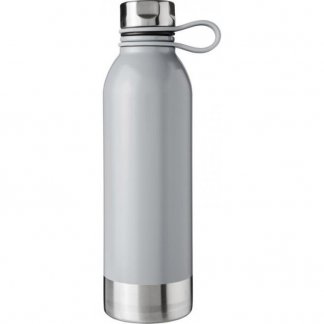 Bouteille de sport personnalisable en acier inoxydable - 740ml - gris - PERTH