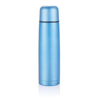 Bouteille isotherme publicitaire en acier inoxydable - 500ml - Bleu - AIRINOX