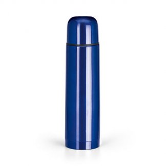 Bouteille isotherme publicitaire en inox - 500ml - bleu - THERMOXCOUL