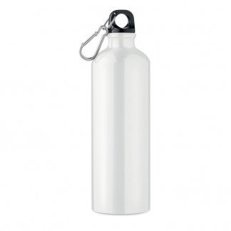 Bouteille sport promotionnelle 750ml en aluminium - blanc - BIG MOSS