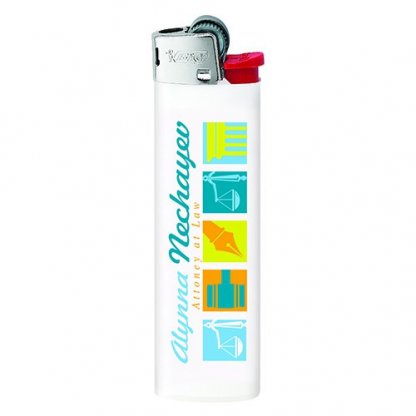 Briquet Publicitaire Blanc BIC J23