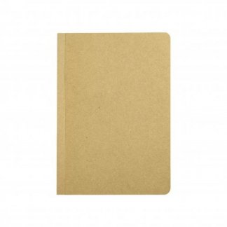 Carnet A5 personnalisable en carton recyclé - naturel - GOCAR