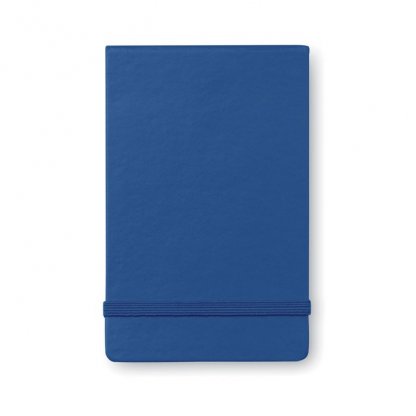Carnet Vertical A6 Publicitaire En Papier Recyclé Bleu STENO