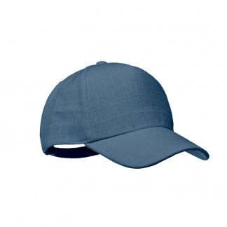 Casquette Publicitaire En Chanvre NAIMA CAP Bleu