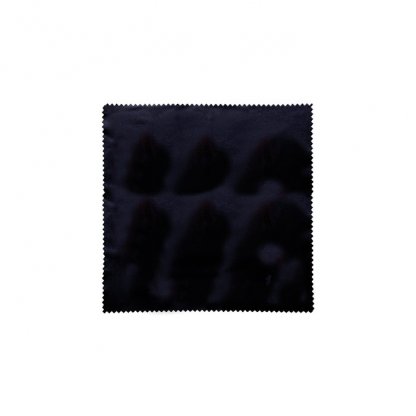 Chiffonnette De Nettoyage Publicitaire En Microfibre De Bouteilles Plastiques Recyclées Noir RPET CLOTH