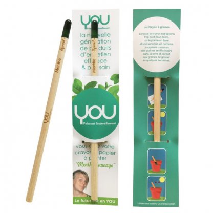 Crayon à Planter Promotionnel En Bois Certifié You SPROUT