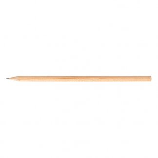 Crayon sans vernis en bois français certifié publicitaire - Pin sylvestre - ECOFRANCE