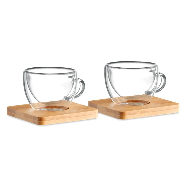 Coffret de tasses à thé Chekers pour 6 personnes, 220 ml