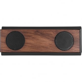 Enceinte bluetooth personnalisable en bois - double - DOUBLEVOL