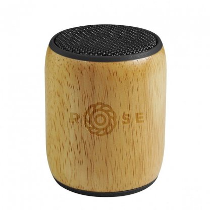 Enceinte Bluetooth Personnalisée En Bois Avec Gravure Logo BLUEBOIS