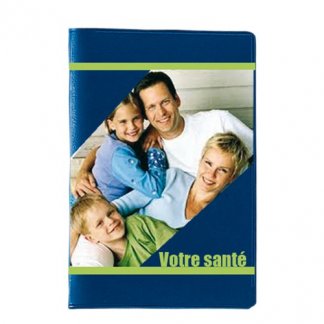 Etui 2 cartes de crédit avec poche publicitaire en PVC - Marquage quadri total