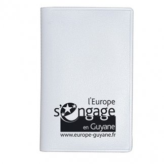 Etui 4 cartes de crédit publicitaire en PVC - Marquage 1 couleur