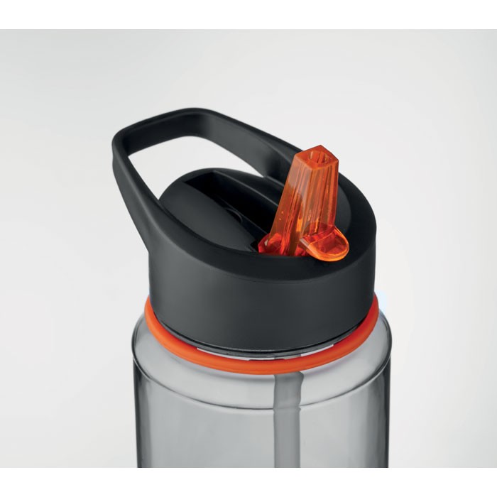 Gourde avec paille personnalisée en Tritan et silicone 750ml RINGO
