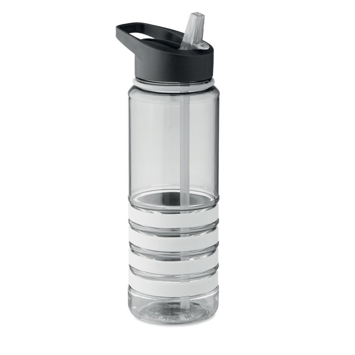 Gourde avec paille personnalisée en Tritan et silicone 750ml RINGO