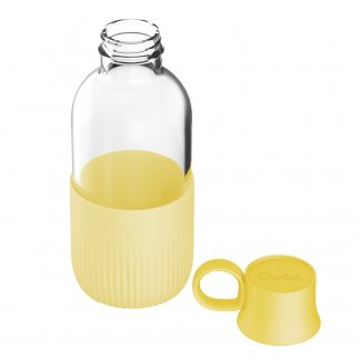 Gourde éco-conçue personnalisée en verre - 500ml - GOBI INDOOR - Ouvert