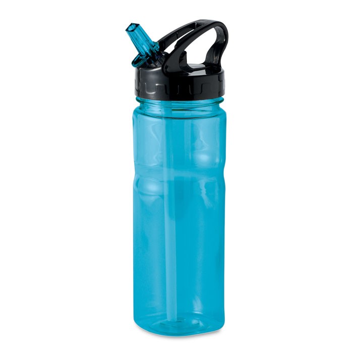 Gourde avec paille personnalisée en Tritan 500ml NINA