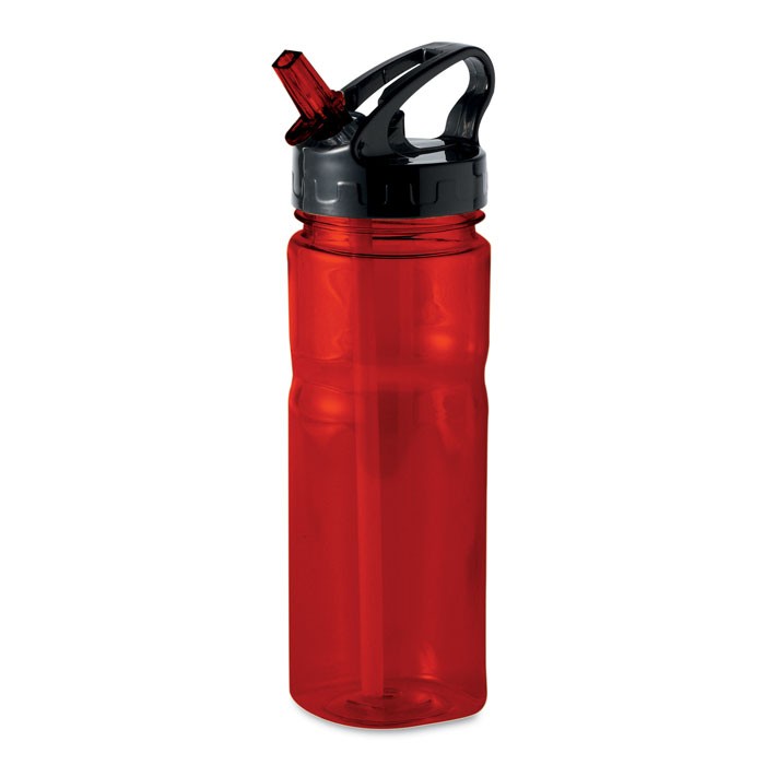 Gourde avec paille personnalisée en Tritan 500ml NINA