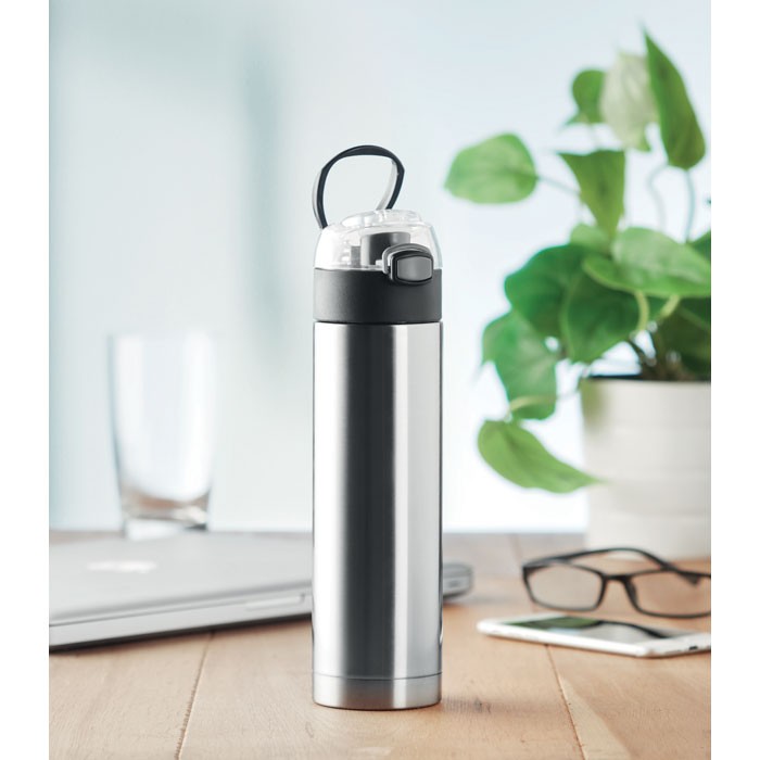 Gourde En Acier Inoxydable Avec Gravure 350, 500, 750, 1L, 1,5 L - Idée Cadeau Personnalisée