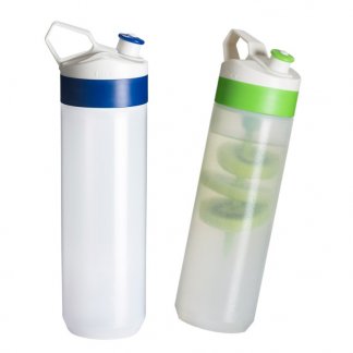 Gourde sport promotionnelle 450ml en plastique biodégradable - BIO-BOTTLE FUSE