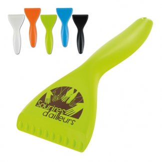 Gratte-givre ergonomique promotionnel en plastique polystyrène choc - Toutes couleurs