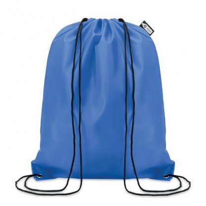Gym Bag Publicitaire En Bouteilles Plastiques Recyclées Bleu 2 110g SHOOPPET
