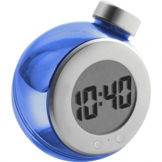 Horloge à eau à grand affiche LCD personnalisée - Bleu - DROPPY