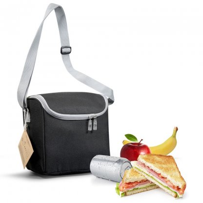 Lunch Bag Isotherme Publicitaire Avec Couverts En Bouteilles Plastiques Recyclées GAMELBAG