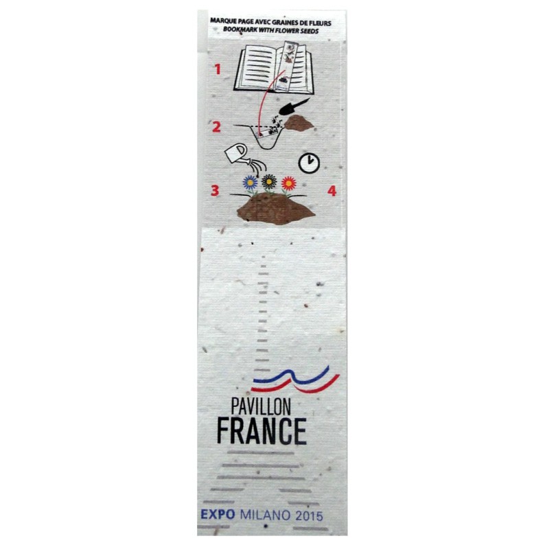 Marque Page Biodegradable Personnalise Avec Graines 5 5 X Cm Biomarque Marque Page Biodegradable Personnalise Avec Graines 5 5 X Cm Biomarque