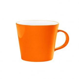 Mug 330ml publicitaire en bouteilles plastiques recyclées - Orange - NEWLIFE