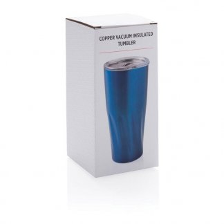 Mug double paroi en acier inoxydable et en cuivre publicitaire - 500ml - boite - MUGACIER