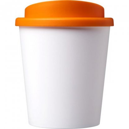 Mug Double Paroi Publicitaire En Polypropylène 250ml Orange BRITE