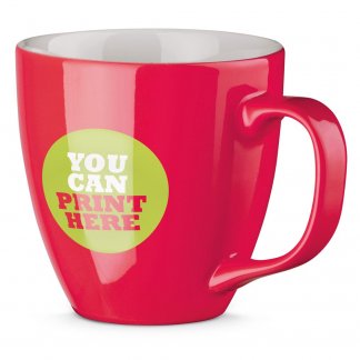 Mug personnalisé en porcelaine - 450ml - Brillant avec logo - PANTHONY