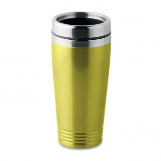 Mug promotionnel double paroi en inox - 400ml - vert - RODEO COLOUR