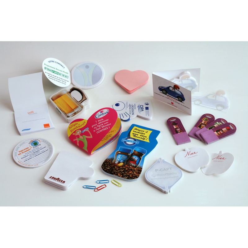 Notes adhésives promotionnel en papier certifié – MEMOR-IT – Image 4