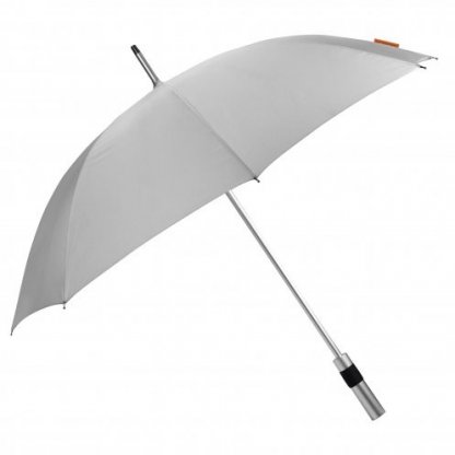 Parapluie Golf Personnalisable En Bouteilles Plastiques Recyclées Gris ALUCOLOR