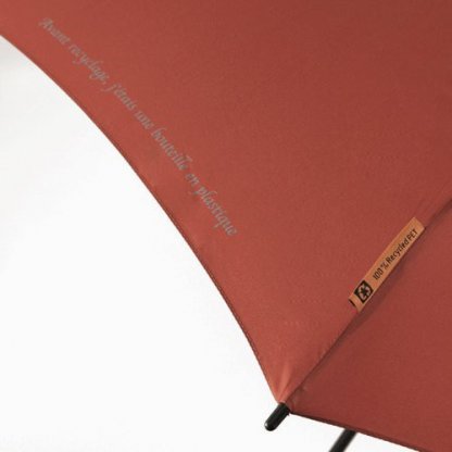 Parapluie Mini Golf Publicitaire En PET Recyclé Zoom Marquage FOGGY