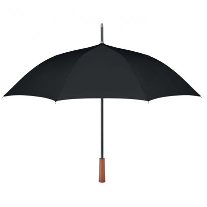 Parapluie Personnalisable En Bouteilles Plastiques Recyclées Noir GALWAY