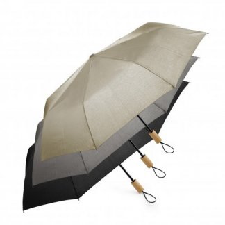 Parapluie pliable personnalisé en bouteilles plastiques recyclées - couleurs - ECORAIN