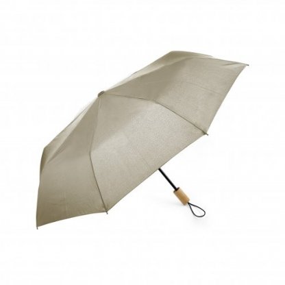 Parapluie Pliable Promotionnel En Bouteilles Plastiques Recyclées Fermé ECORAIN