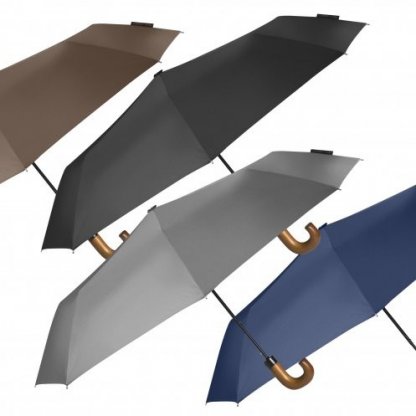 Parapluie Pliable Publicitaire En Bouteilles Plastiques Recyclées 4 Couleurs CANBRAY
