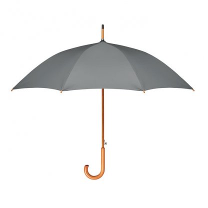 Parapluie Promotionnel En Bouteilles Plastiques Recyclées Gris CUMULI
