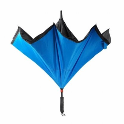 Parapluie Réversible Personnalisable En Bouteilles Plastiques Recyclées Fermeture REVERSO