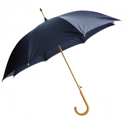 Parapluie Ville Personnalisable En Bouteilles Plastiques Recyclées Bleu WOODTOWN