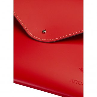 Pochette A4 promotionnelle en cuir recyclé - zoom - PORTEDOC