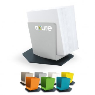 Porte-bloc note cube promotionnel en plastique polystyrène - Toutes couleurs - POP CHIC